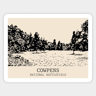 Cowpens National Battlefield Sticker